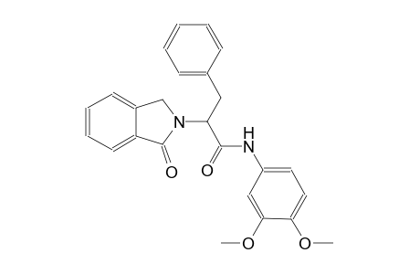 1H-isoindole-2-acetamide, N-(3,4-dimethoxyphenyl)-2,3-dihydro-1-oxo-alpha-(phenylmethyl)-