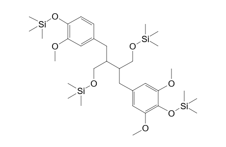 [2,6-dimethoxy-4-[3-[(3-methoxy-4-trimethylsilyloxy-phenyl)methyl]-4-trimethylsilyloxy-2-(trimethylsilyloxymethyl)butyl]phenoxy]-trimethyl-silane