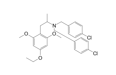 N,N-Bis(4-chlorobenzyl)-2,6-dimethoxy-4-ethoxyamphetamine