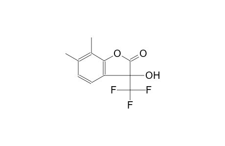 2(3H)-benzofuranone, 3-hydroxy-6,7-dimethyl-3-(trifluoromethyl)-