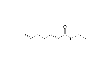 Ethyl (E,Z)-2,3-dimethyl-2,6-heptadienoate