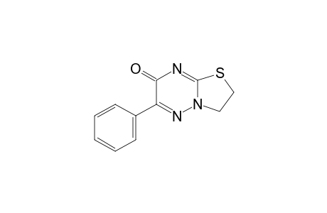 2,3-dihydro-6-phenyl-7H-thiazolo[3,2-b]-as-triazin-7-one