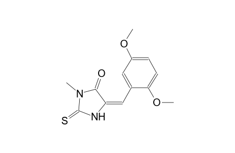 (5E)-5-(2,5-dimethoxybenzylidene)-3-methyl-2-thioxo-4-imidazolidinone