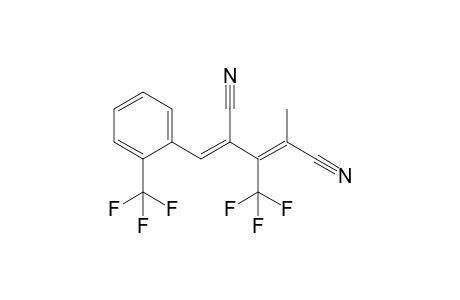 (2Z,4Z)-4-Cyano-3-trifluoromethyl-5-(2-trifluoromethylphenyl)-2-methylpentadiennitrile