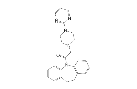 5H-dibenz[b,f]azepine, 10,11-dihydro-5-[[4-(2-pyrimidinyl)-1-piperazinyl]acetyl]-