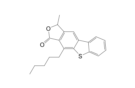 Benzothieno[2,3-f]isobenzofuran-3(1H)-one, 1-methyl-4-pentyl-