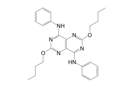 4,8-DIANILINO-2,6-DIBUTOXYPYRIMIDO[5,4-d]PYRIMIDINE