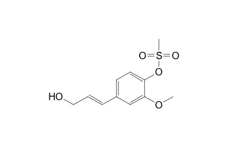 1-Methoxy-2-methylsulfonyoxy-5-(3-hydroxyprop-1-enyl)benzene