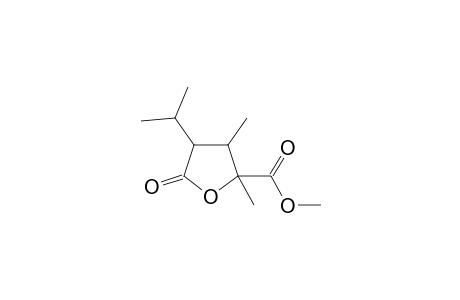 Methyl 2,3-dimethyl-4-isoproopyl-5-oxo-tetrahydrofuran-2-carboxylate