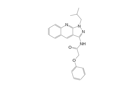 N-(1-isobutyl-1H-pyrazolo[3,4-b]quinolin-3-yl)-2-phenoxyacetamide