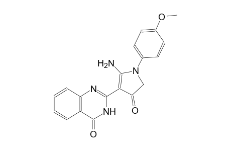 4(3H)-quinazolinone, 2-[2-amino-4,5-dihydro-1-(4-methoxyphenyl)-4-oxo-1H-pyrrol-3-yl]-