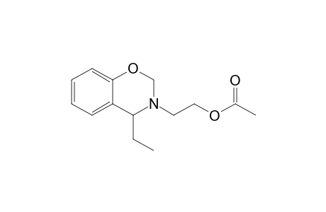 (+)-3-(2'-Acetoxyethyl)-3,4-dihydro-4-ethyl-2H-1,3-benzoxazine