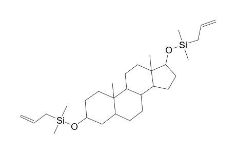 3.alpha.,17.beta.-Bis(allyldimethylsilyloxy)-5.alpha.-androstane