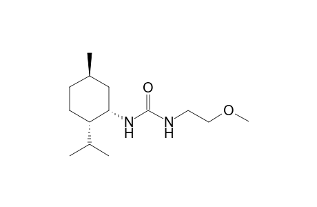 1-[(1S,2S,5R)-2-isopropyl-5-methyl-cyclohexyl]-3-(2-methoxyethyl)urea