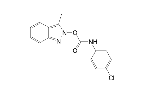 2-hydroxy-3-methyl-2H-indazole, p-chlorocarbanilate (ester)