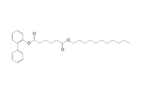 Adipic acid, 2-phenylphenyl undecyl ester