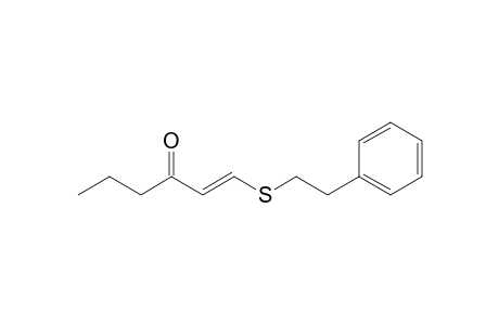 (E)-1-(phenethylthio)hex-1-en-3-one