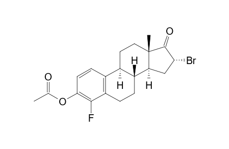 4-Fluoro-16.alpha.-bromo-3-acetoxyestra-1,3,5(10)-trien-17-one