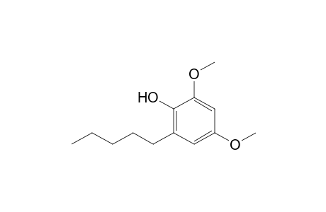 2,4-Dimethoxy-6-pentylphenol