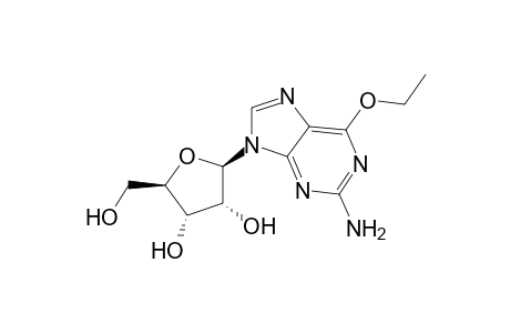 (2R,3R,4S,5R)-2-(2-amino-6-ethoxy-9-purinyl)-5-(hydroxymethyl)oxolane-3,4-diol