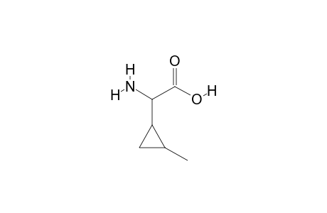 2-amino-2-(2-methylcyclopropyl)acetic acid