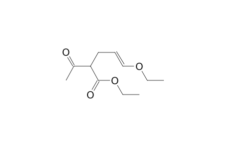 (E)-2-acetyl-5-ethoxy-4-pentenoic acid ethyl ester