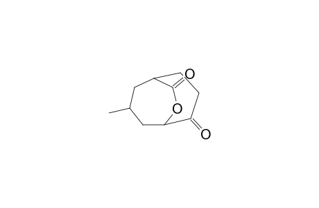 7-Methyl-9-oxabicyclo[3.3.2]decane-2,10-dione