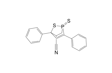 7-Thia-1-phosphabicyclo[2.2.1]hept-5-ene-3-carbonitrile, 4,6-diphenyl-, 1-sulfide, exo-