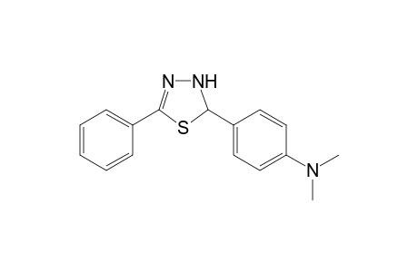 2-[4-(Dimethylamino)phenyl]-5-phenyl-2,3-dihydro-1,3,4-thiadiazole