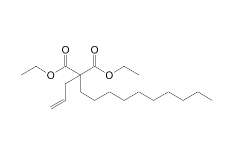 allyldecylmalonic acid, diethyl ester