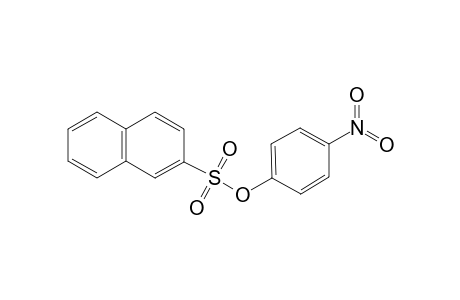 Naphthalene-2-sulfonic acid, 4-nitrophenyl ester