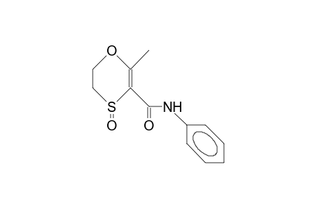 1,4-Oxathiin-3-carboxamide, 5,6-dihydro-2-methyl-N-phenyl-, 4-oxide