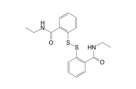 Benzamide, 2,2'-dithiobis[N-ethyl-