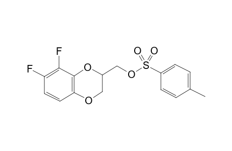 (7,8-Difluoro-2,3-dihydro-1,4-benzodioxin-2-yl)methyl 4-methylbenzenesulfonate