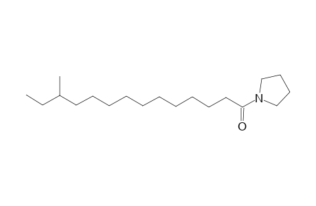 Pyrrolidine, 1-(12-methyl-1-oxotetradecyl)-