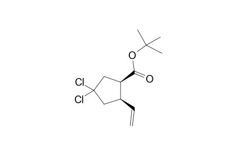 2,2-Dimethylethyl 3,3-Dichloro-c-5-ethenyl-r-1-cyclopentanecarboxylate