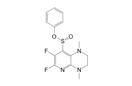 Phenyl 6,7-Difluoro-1,4-dimethyl-1,2,3,4-tetrahydropyrido[2,3-b]pyrazine-8-sulfinate