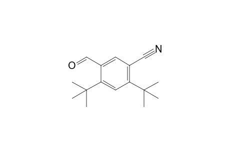 5-Cyano-2,4-bis(1,1-dimethylethyl)benzaldehyde