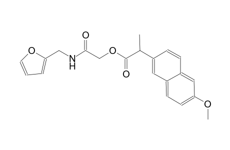 2-[(2-furylmethyl)amino]-2-oxoethyl 2-(6-methoxy-2-naphthyl)propanoate