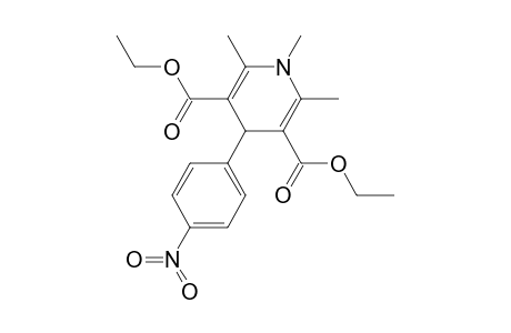 3,5-Pyridinedicarboxylic acid, 1,4-dihydro-1,2,6-trimethyl-4-(4-nitrophenyl)-, diethyl ester