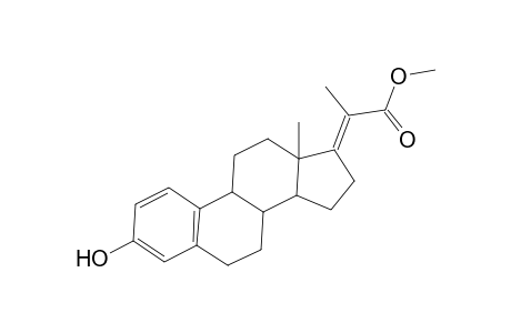 19-Norpregna-1,3,5(10),17(20)-tetraene-20-carboxylic acid, 3-hydroxy-, methyl ester
