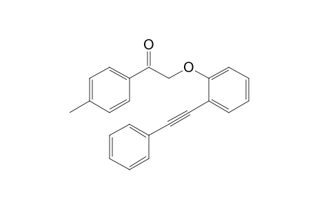 2-(2-Phenylethynylphenoxy)-1-p-tolylethanone