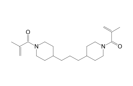 2-Propen-1-one, 1,1'-(1,3-propanediyldi-4,1-piperidinediyl)bis[2-methyl-