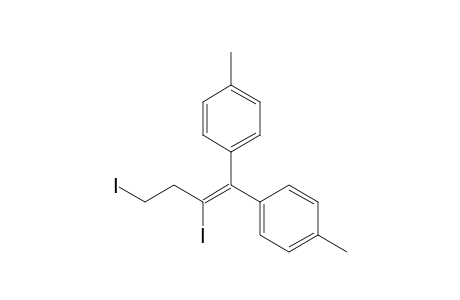 1-[2,4-bis(iodanyl)-1-(4-methylphenyl)but-1-enyl]-4-methyl-benzene