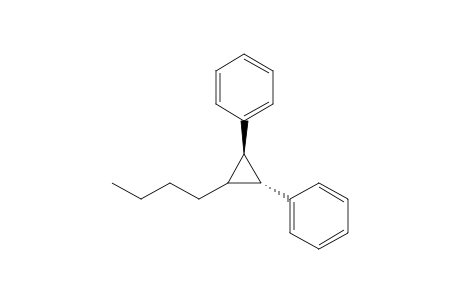 1,2-(trans)-Diphenyl-3-butylcyclopropane