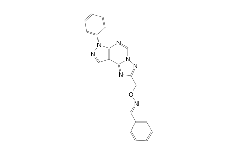 benzaldehyde O-[(7-phenyl-7H-pyrazolo[4,3-e][1,2,4]triazolo[1,5-c]pyrimidin-2-yl)methyl]oxime