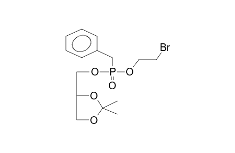 1,2-O,O-ISOPROPYLIDENEGLYCERO-3-(O-BETA-BROMOETHYL)BENZYLPHOSPHONATE