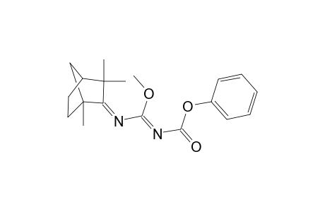2-Phenoxy-4-methoxy-4-(1',3',3'-trimethylbicyclo[2.2.1]hept-2'-ylidene]amino-1-oxa-3-aza-1,3-butadiene
