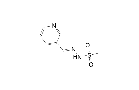 N'-[(E)-3-pyridinylmethylidene]methanesulfonohydrazide