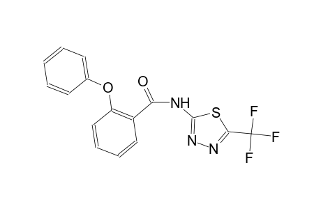 benzamide, 2-phenoxy-N-[5-(trifluoromethyl)-1,3,4-thiadiazol-2-yl]-